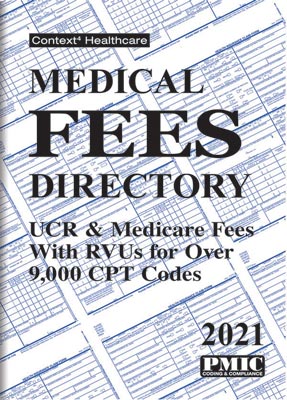 Medical Fees 2021